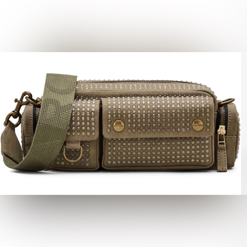 BNWT Marc Jacobs - The Crystal Canvas Cargo Bag